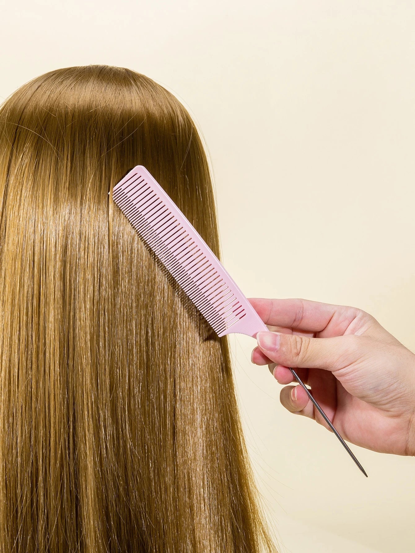 WANMEI 1pc Professional Hairdressing Comb, Salon Styling Comb, Anti-Static Pointed Tail Comb, Precision Sectioning Comb, Teasing Comb, Ideal For Hairstyling, Salon, Travel