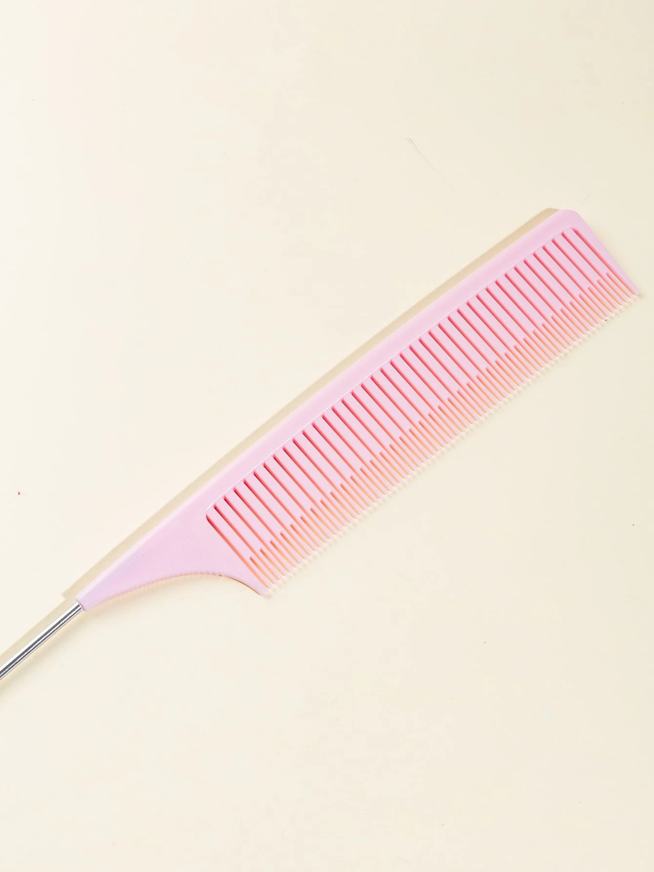 WANMEI 1pc Professional Hairdressing Comb, Salon Styling Comb, Anti-Static Pointed Tail Comb, Precision Sectioning Comb, Teasing Comb, Ideal For Hairstyling, Salon, Travel
