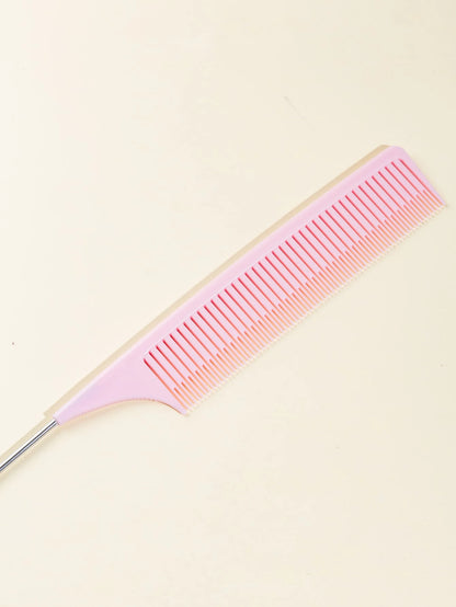 WANMEI 1pc Professional Hairdressing Comb, Salon Styling Comb, Anti-Static Pointed Tail Comb, Precision Sectioning Comb, Teasing Comb, Ideal For Hairstyling, Salon, Travel