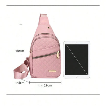 Water Resistant Sling Bag For Men Women, Lightweight Crossbody Chest Backpack, Adjustable Strap Shoulder Fanny Pack For Travel Hiking Cycling Daily Us