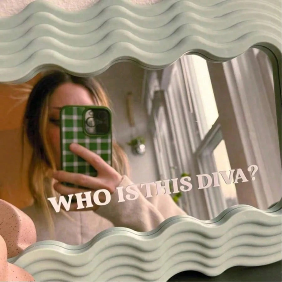 "Who Is This Diva" English Letter Sticker, Exquisite Sticker, Car Decoration Sticker, Home Decoration Sticker, Party Decoration Sticker, Cute And Beautiful Car Sticker, Suitable For Most Cars And Car