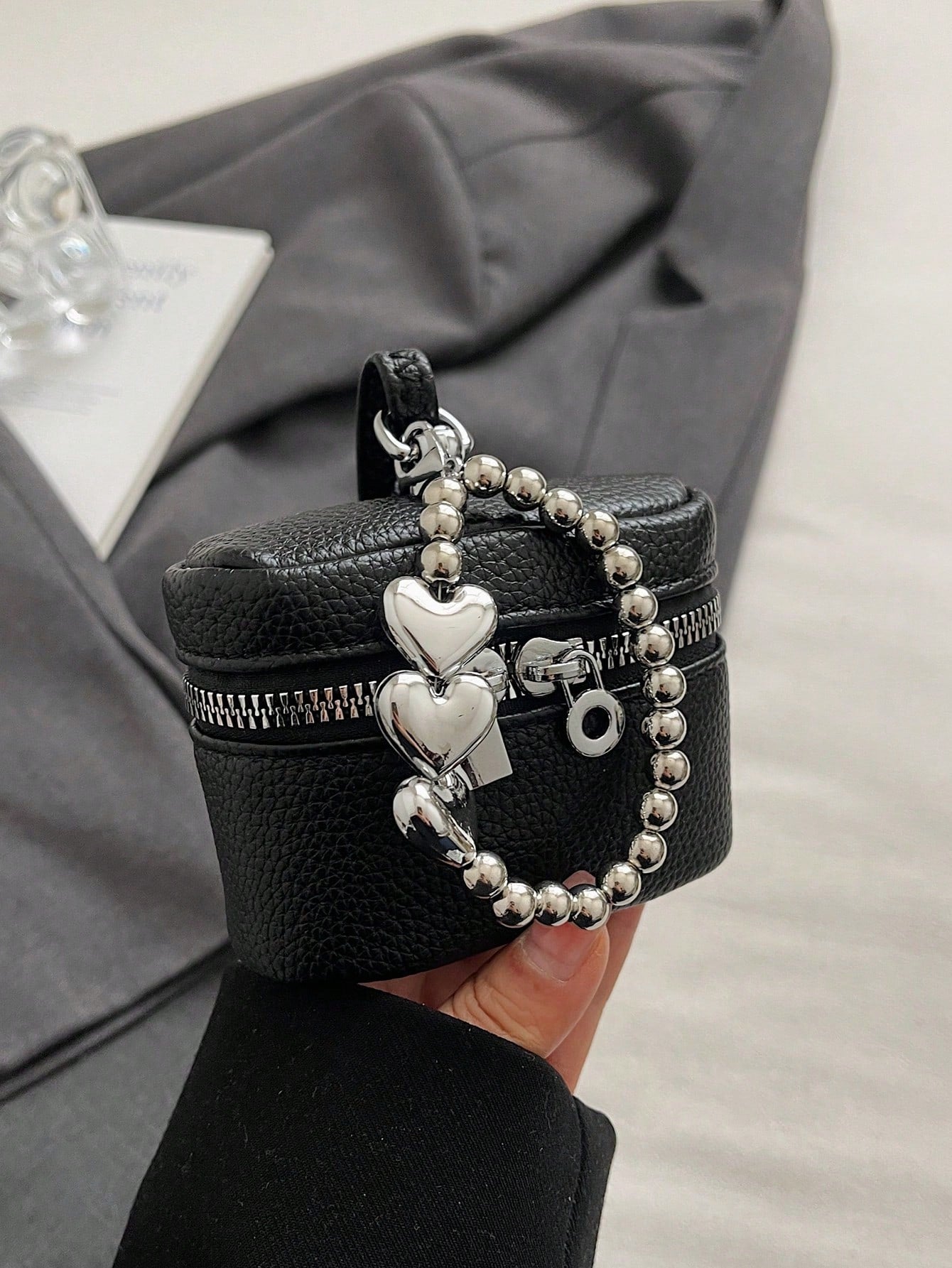 Women PU Bucket Simple Coin Purse, Makeup Bag, Earphone Pouch, Card Holder, Key Pouch, Jewelry Organizer, Suitable For Shopping, Dating, Beach Travel, Gift For Women Wallet Mini Wallet Purse Wallet Wr