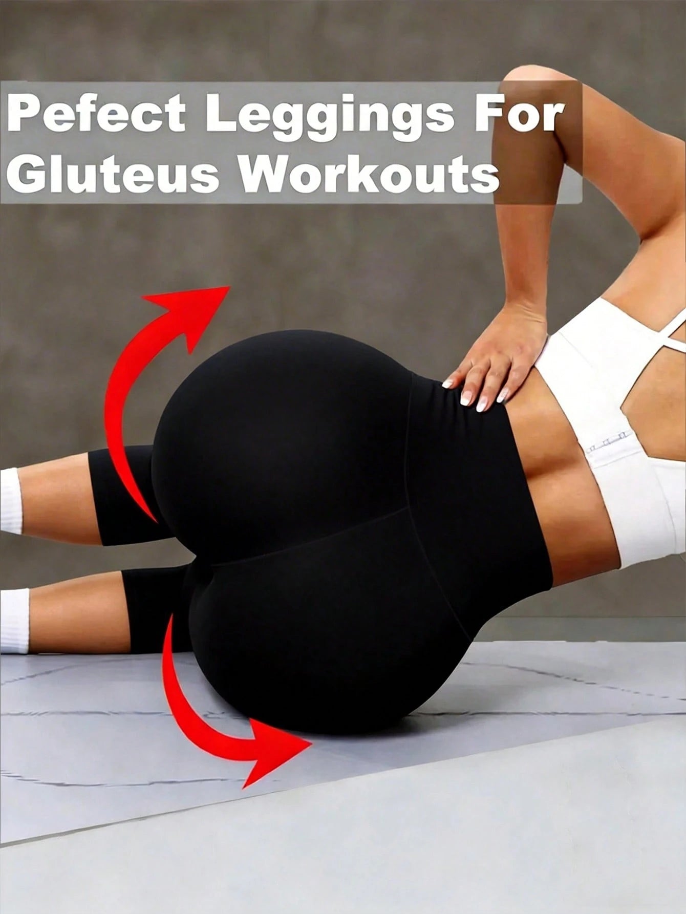 Women's Basic 3/4 Leggings, Women's Elastic Slim Cycling Pants, Yoga Sports Tight Pants To Shape Your Body, Lightweight Skinny Full Length Pants Black