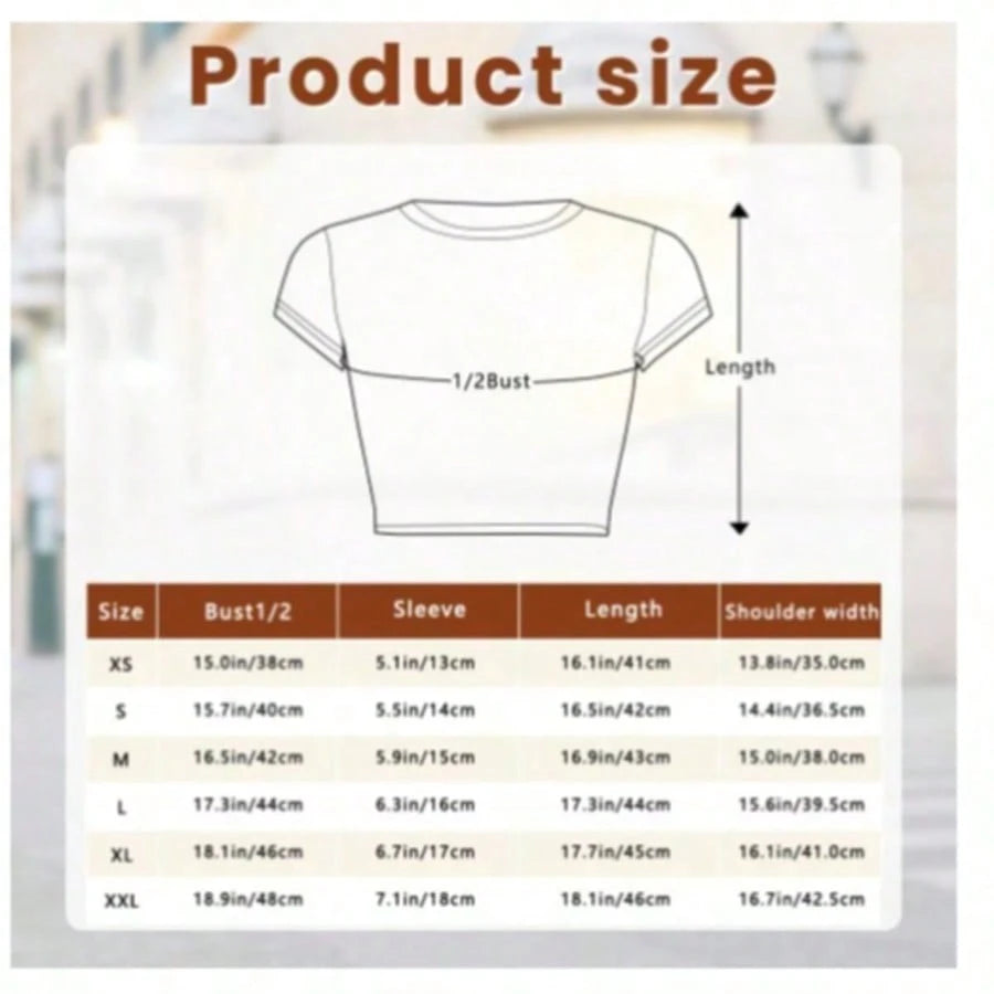 Women's Bee Lover Style Short Sleeve Tee Bee & Honeycomb Print Round Neck Casual Top