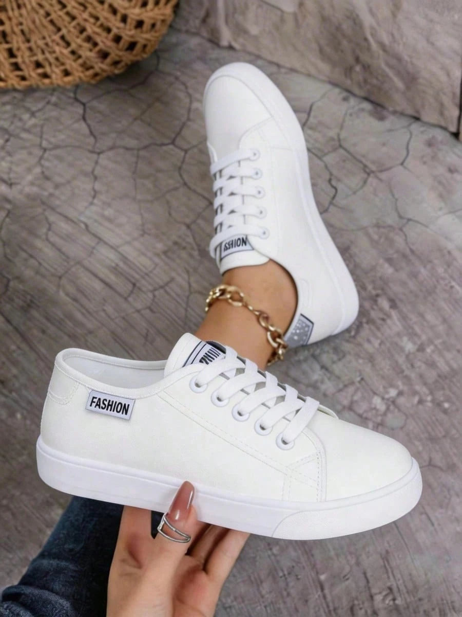 Women's Casual Athletic Shoes, Lightweight And Comfortable, Machine Washable, Suitable For Everyday Wear, Running, And Tennis Shoes.White Shoes