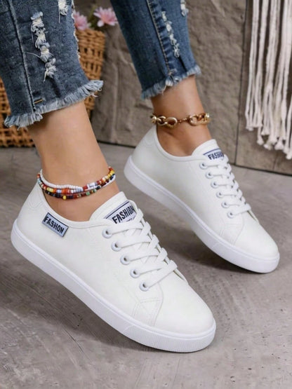Women's Casual Athletic Shoes, Lightweight And Comfortable, Machine Washable, Suitable For Everyday Wear, Running, And Tennis Shoes.White Shoes