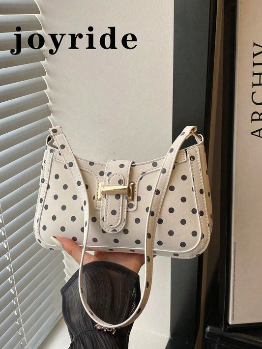 Women's Elegant Crescent Shaped Underarm Shoulder Bag, Fashion Casual Style, Solid Color Underarm Bag