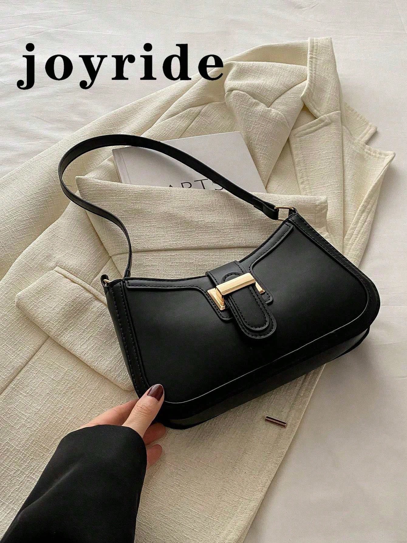 Women's Elegant Crescent Shaped Underarm Shoulder Bag, Fashion Casual Style, Solid Color Underarm Bag