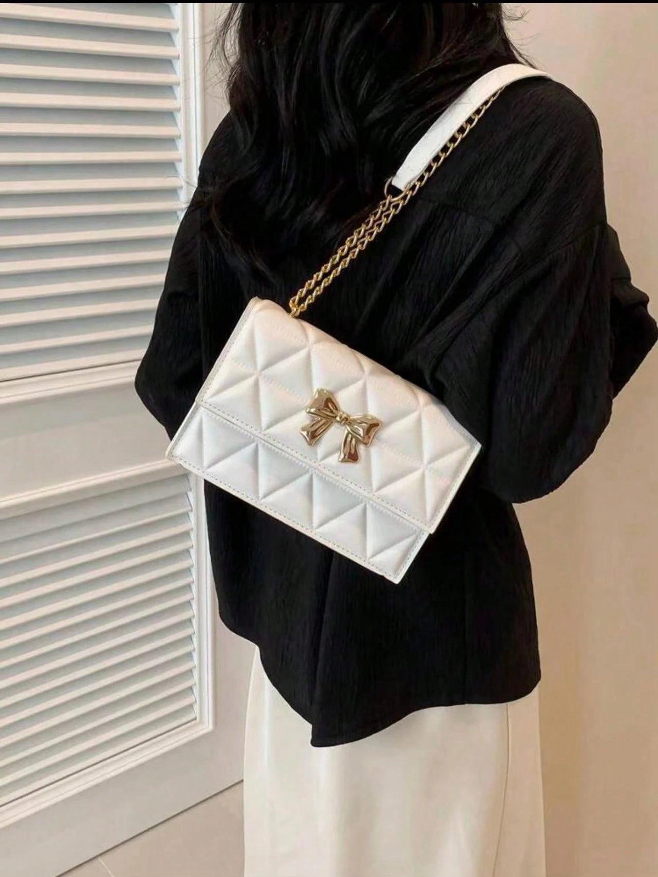 Women's Luxury Underarm Chain Shoulder Bag, Fashion Versatile Crossbody Bag, Fits Phone And Wallet, New Arrival