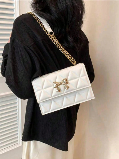 Women's Luxury Underarm Chain Shoulder Bag, Fashion Versatile Crossbody Bag, Fits Phone And Wallet, New Arrival