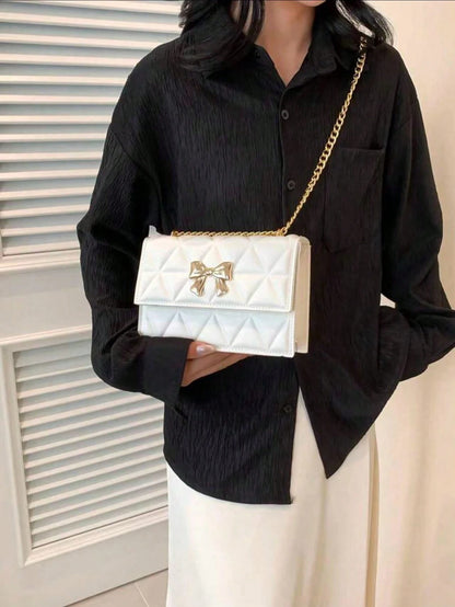 Women's Luxury Underarm Chain Shoulder Bag, Fashion Versatile Crossbody Bag, Fits Phone And Wallet, New Arrival