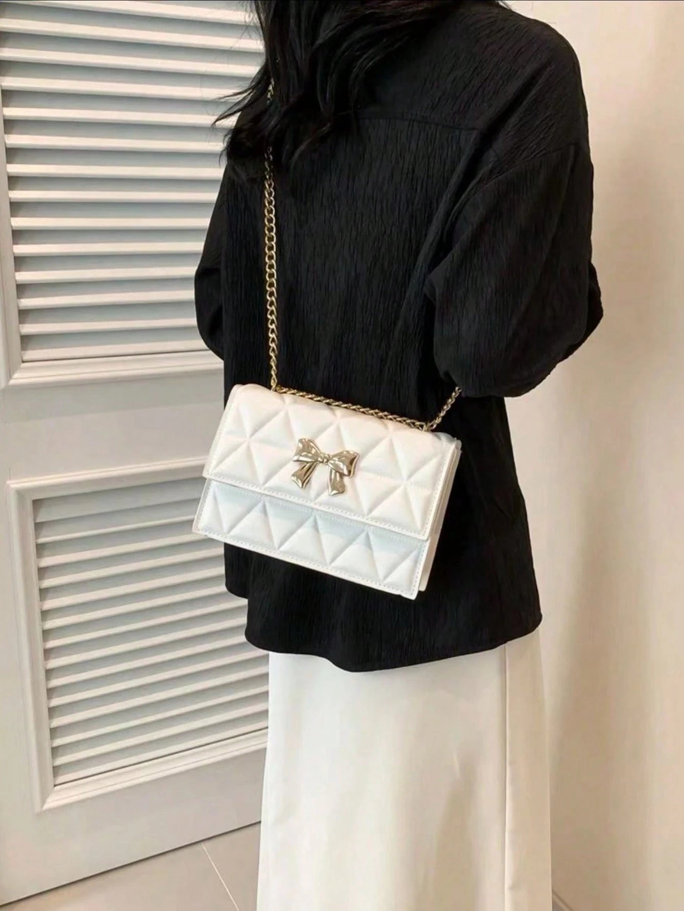 Women's Luxury Underarm Chain Shoulder Bag, Fashion Versatile Crossbody Bag, Fits Phone And Wallet, New Arrival
