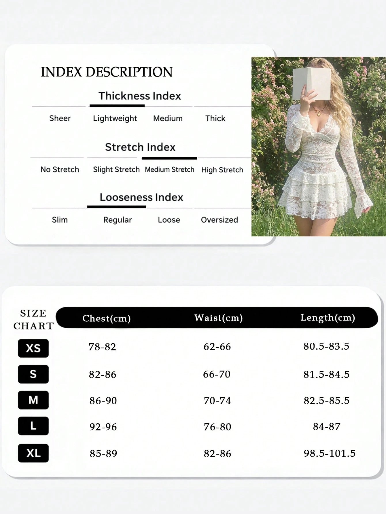 Women's Sexy Deep V-Neck Lace Layered Ruffle Hem Long Sleeve Bodycon Mini Dress- Elegant For Party, Date, Birthday, Nightclub