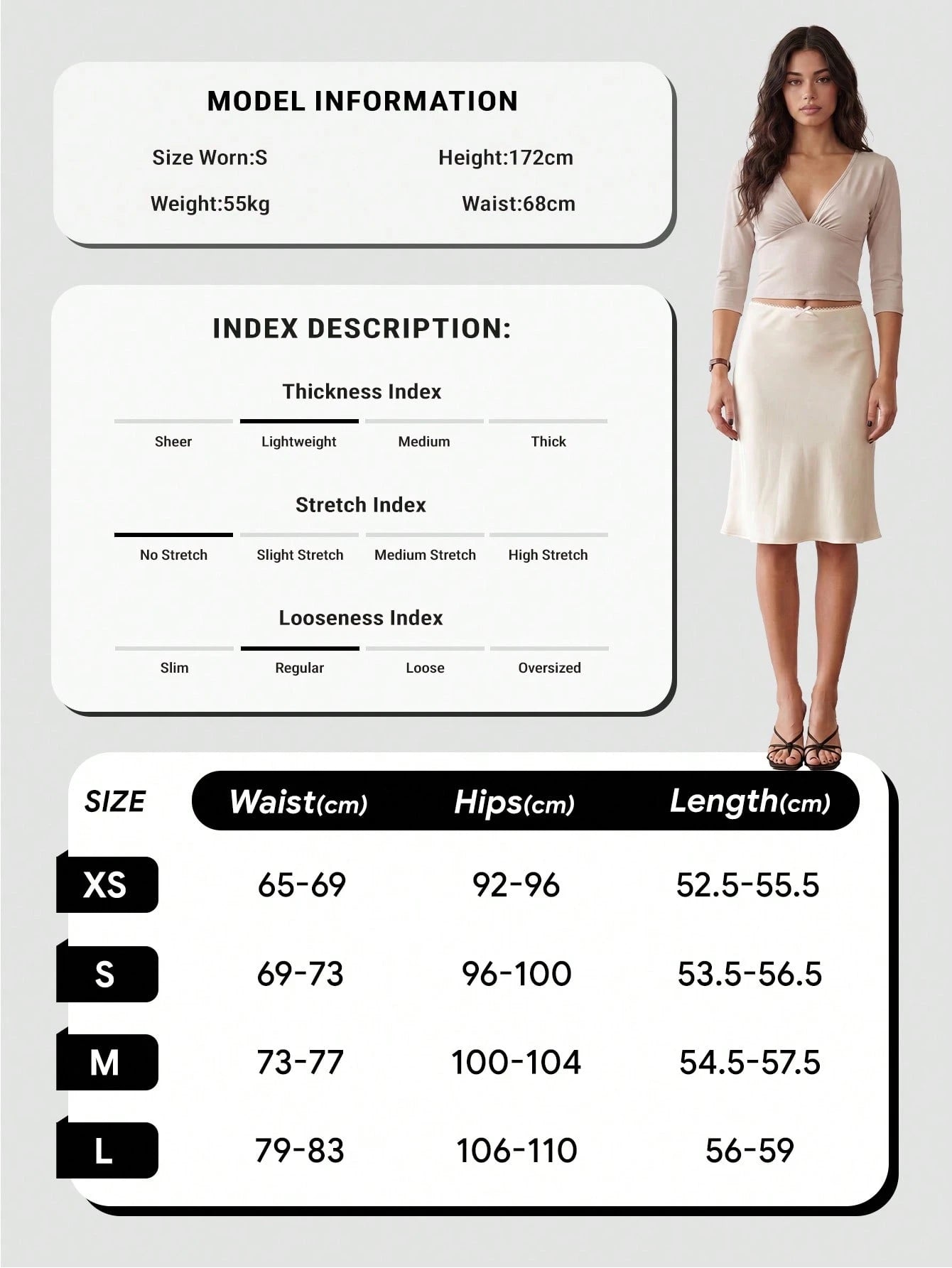 Women's Silky Satin Skirt With Cute Bow Detail, Lace Waistband, Flowy A-Line Skirt, Elegant Casual Outfit For Date, Holiday