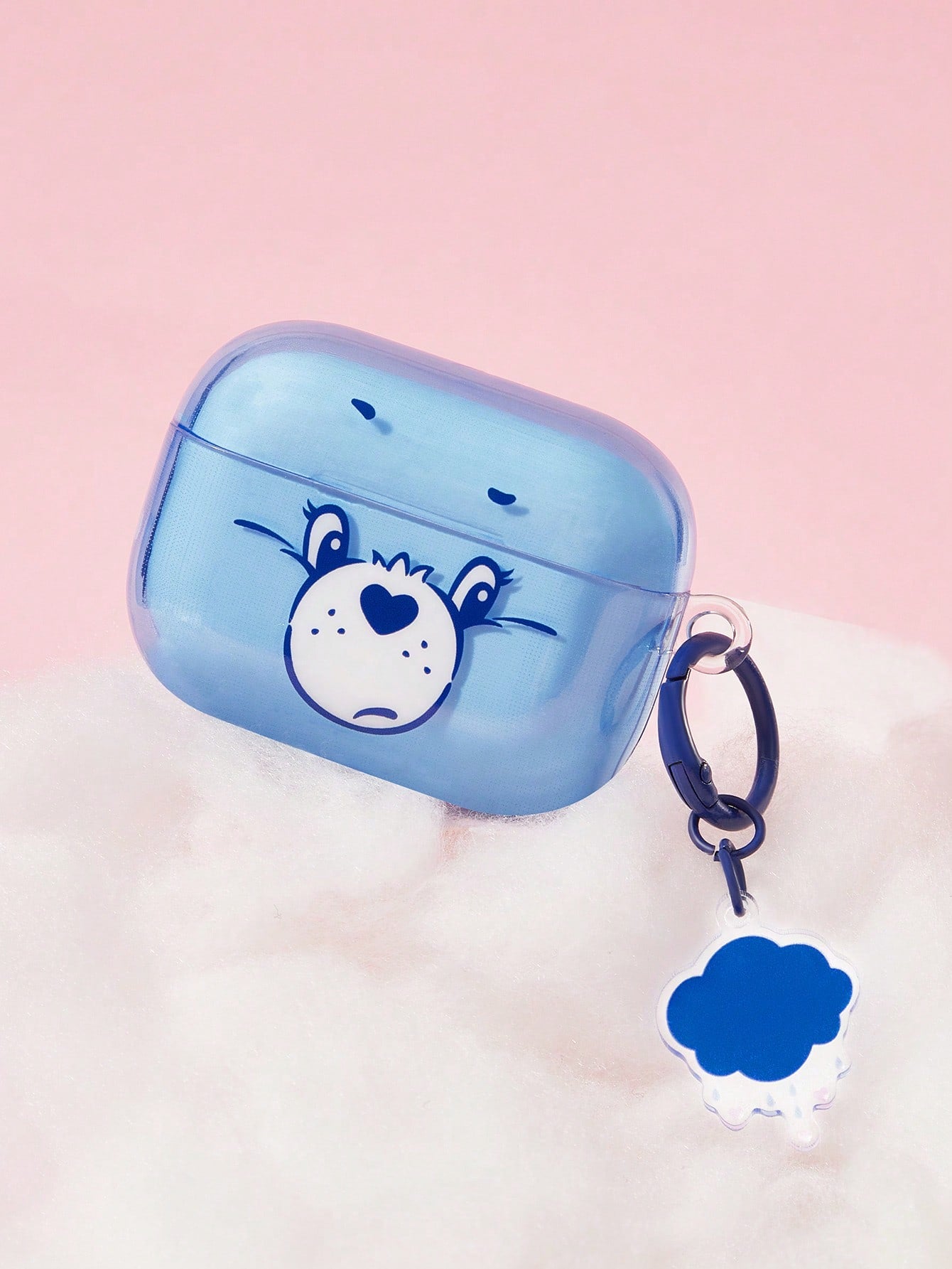 X Care Bears Rainbow Bear Rainbow Bear IML Bluetooth Headset Case With Rainbow Pendant Bluetooth Headset Case With Pendant, For IPod