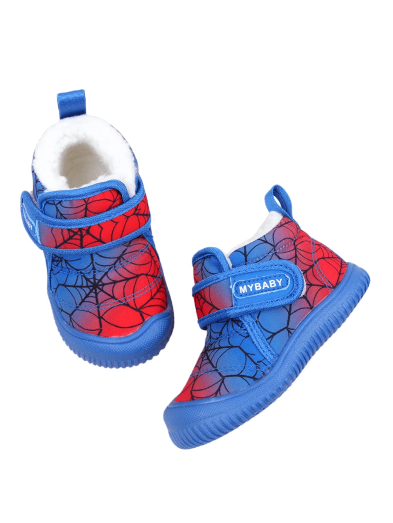 yibubu Blue Infant Boots, Unisex Infant Shoes, Warm & Comfortable, Minimalist & Fashionable, Soft Non-Slip Soles, Newborn Toddler Shoes