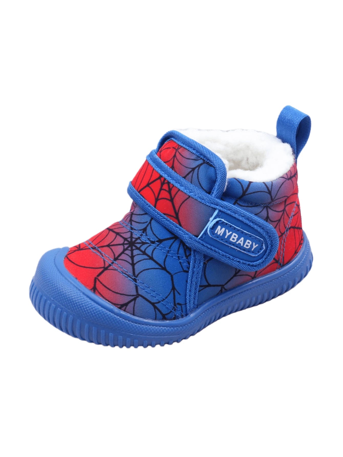 yibubu Blue Infant Boots, Unisex Infant Shoes, Warm & Comfortable, Minimalist & Fashionable, Soft Non-Slip Soles, Newborn Toddler Shoes